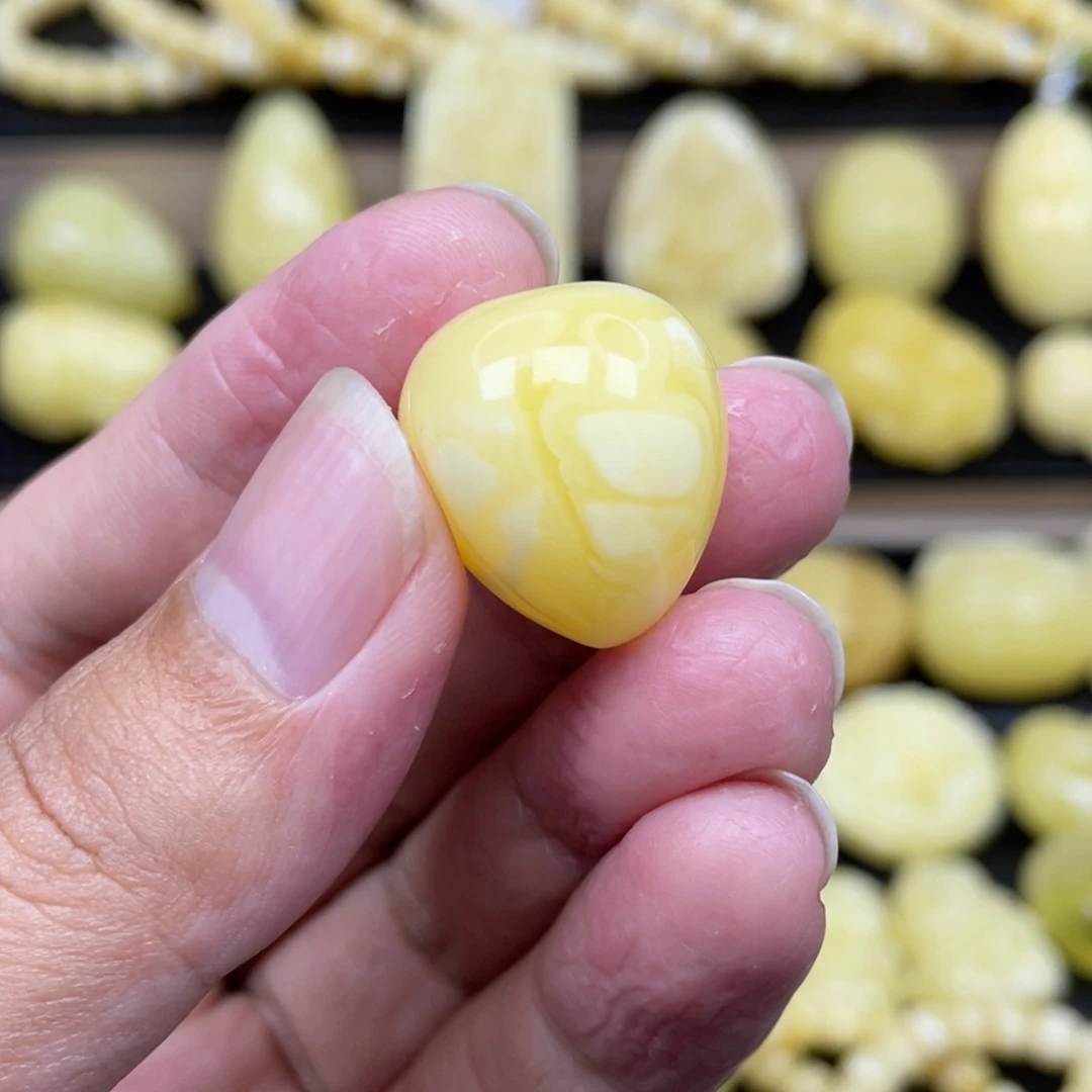 琥珀未镶嵌裸石琥珀蜜蜡