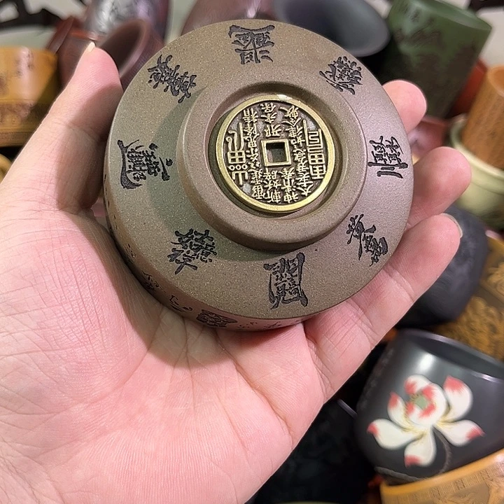 茶杯紫砂全手工紫砂主人杯