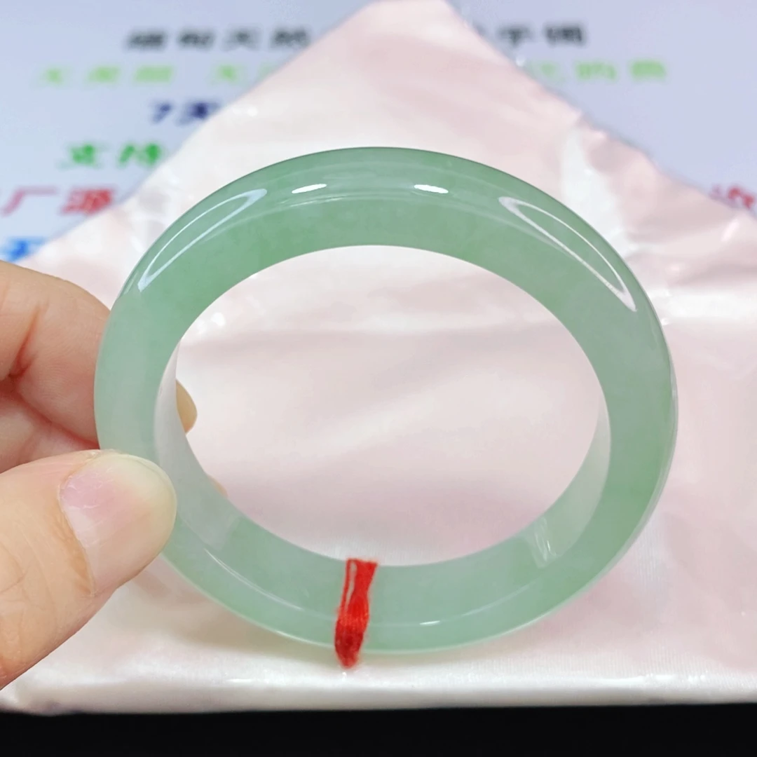 未镶嵌手镯翡翠51圈口正圈