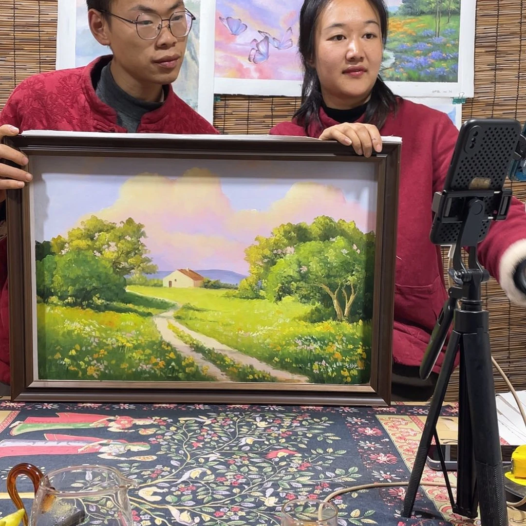 油画薇爽帮恭喜竞拍成功！