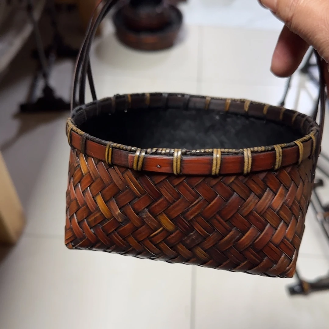 竹编手工竹制品直播125