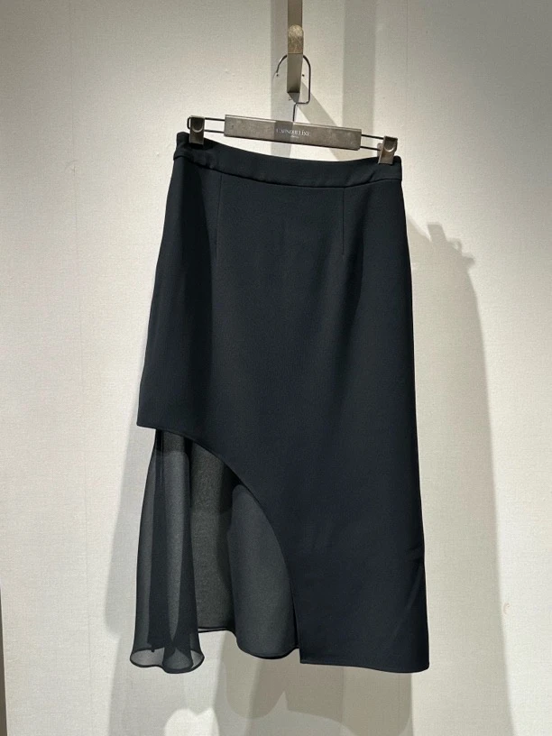 25217885【高斯雪岚】新款优雅气质百搭半裙