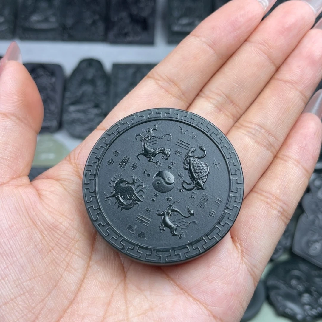 和田玉（青玉）未镶嵌颈饰