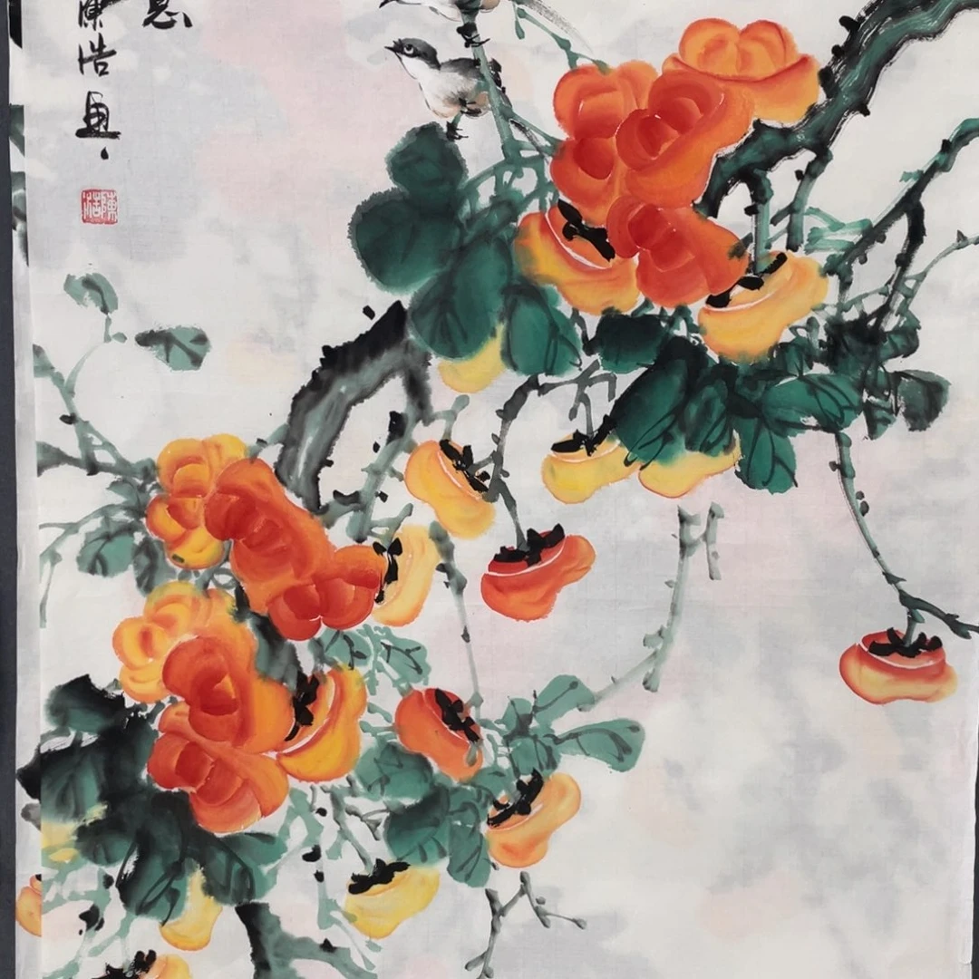 国画陈浩老师绘画