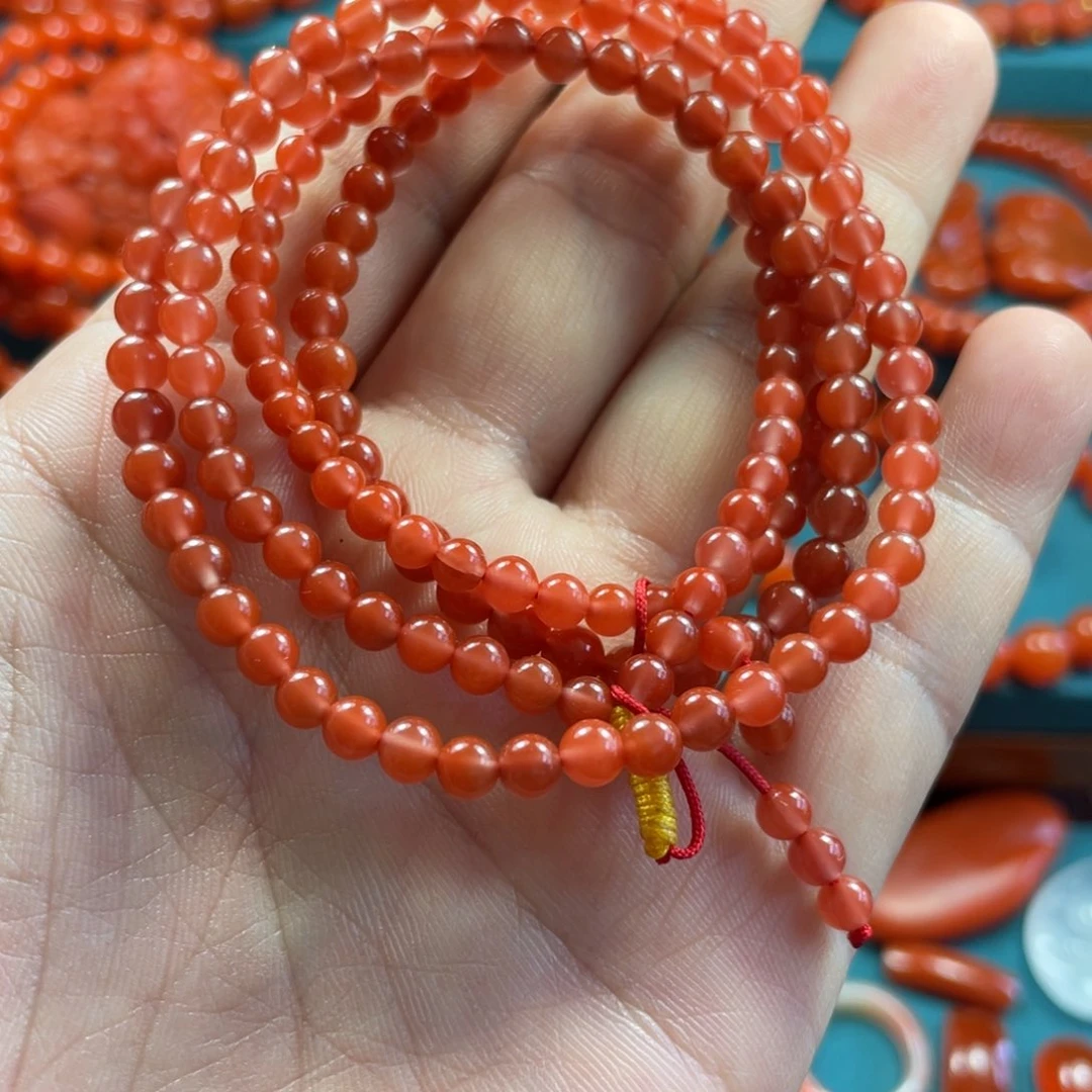 南红玛瑙配饰未镶嵌