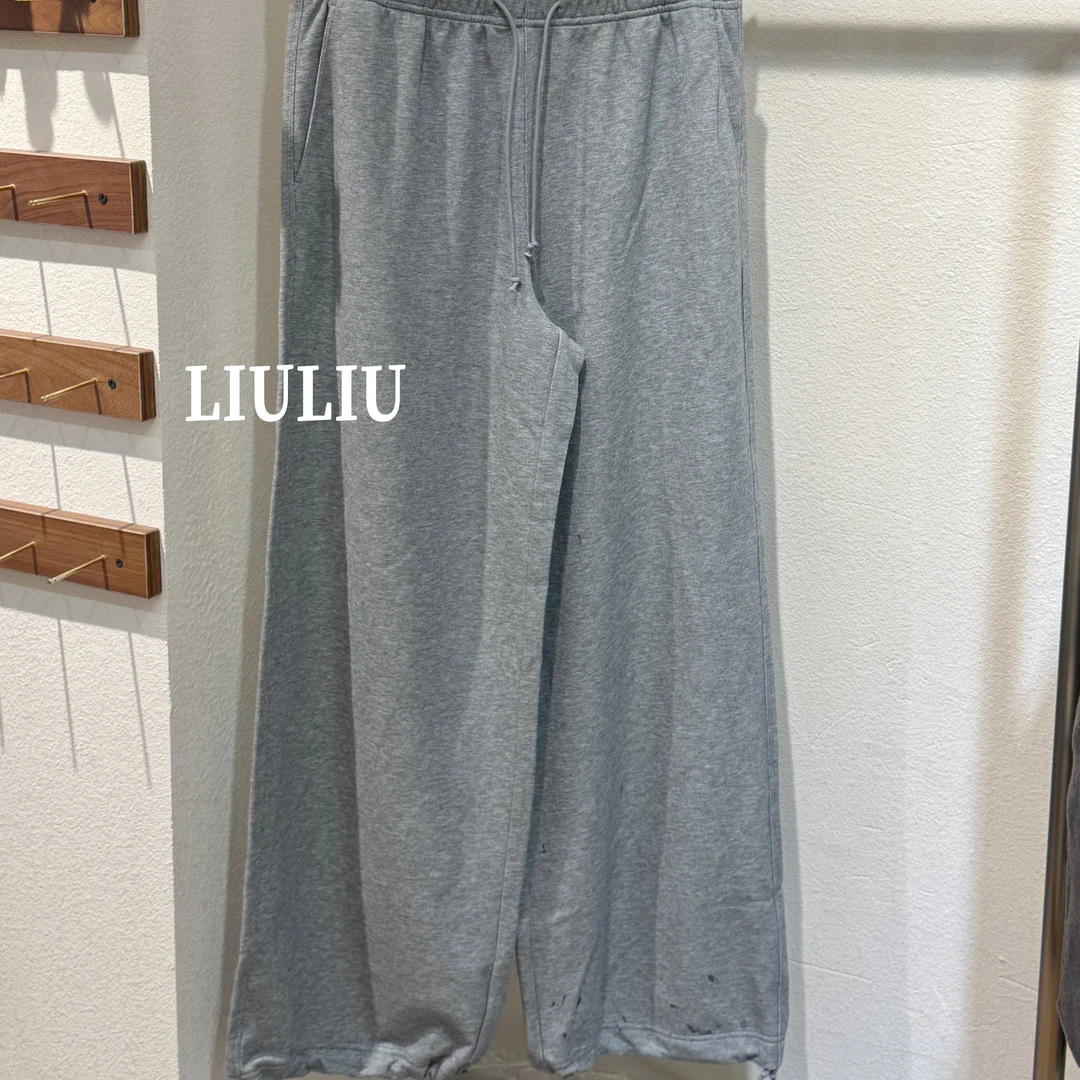 高品 灰色抽绳卫裤 (NO退NO换)