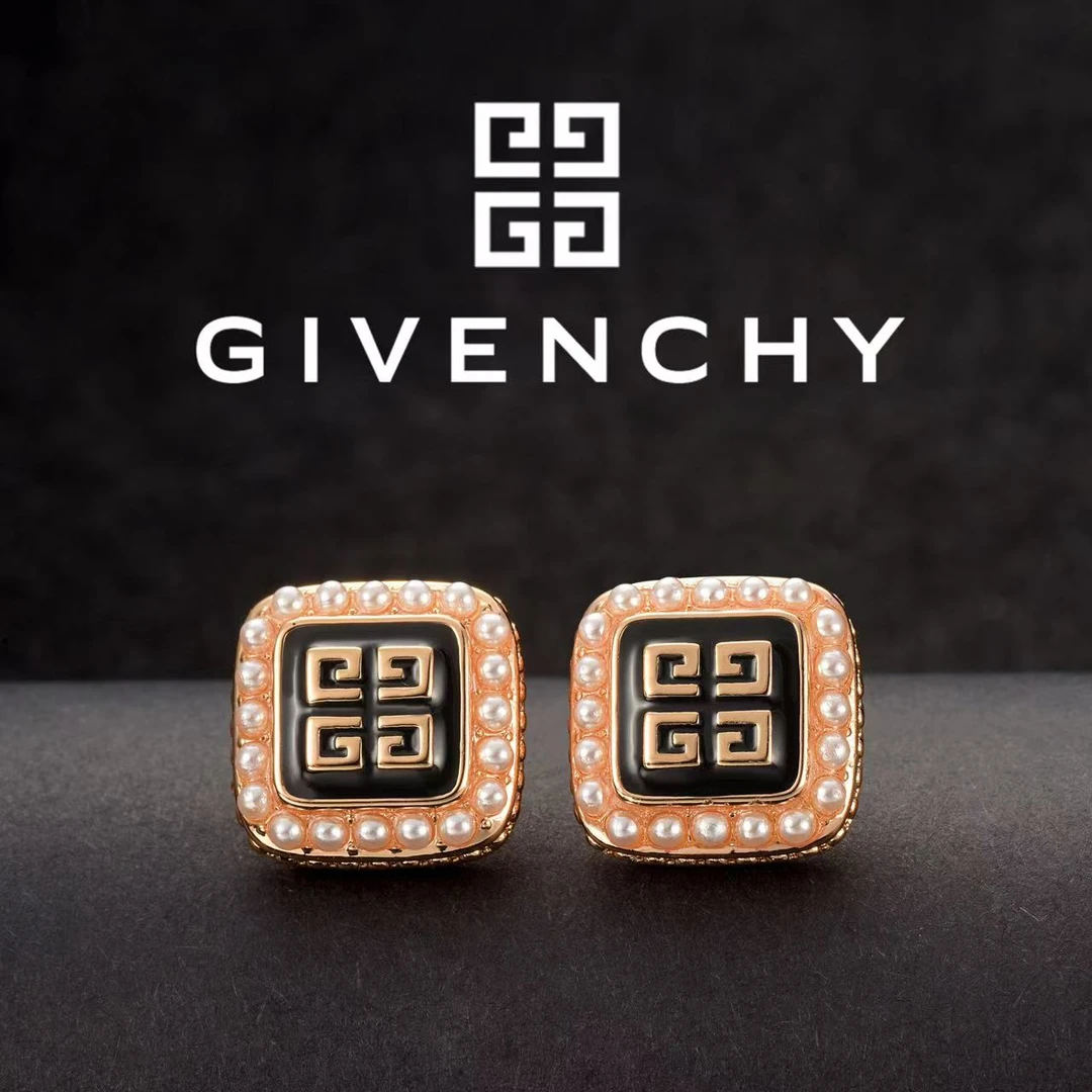 Givenchy纪梵希「永夜星河」Eternal Night Star River玫瑰金色耳钉