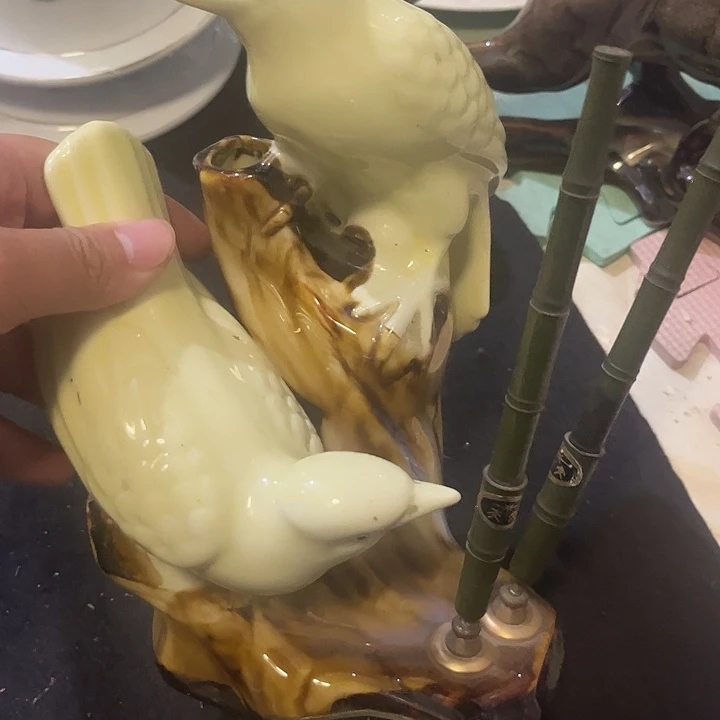 摆件，烧制问题都是正常的11号微瑕疵