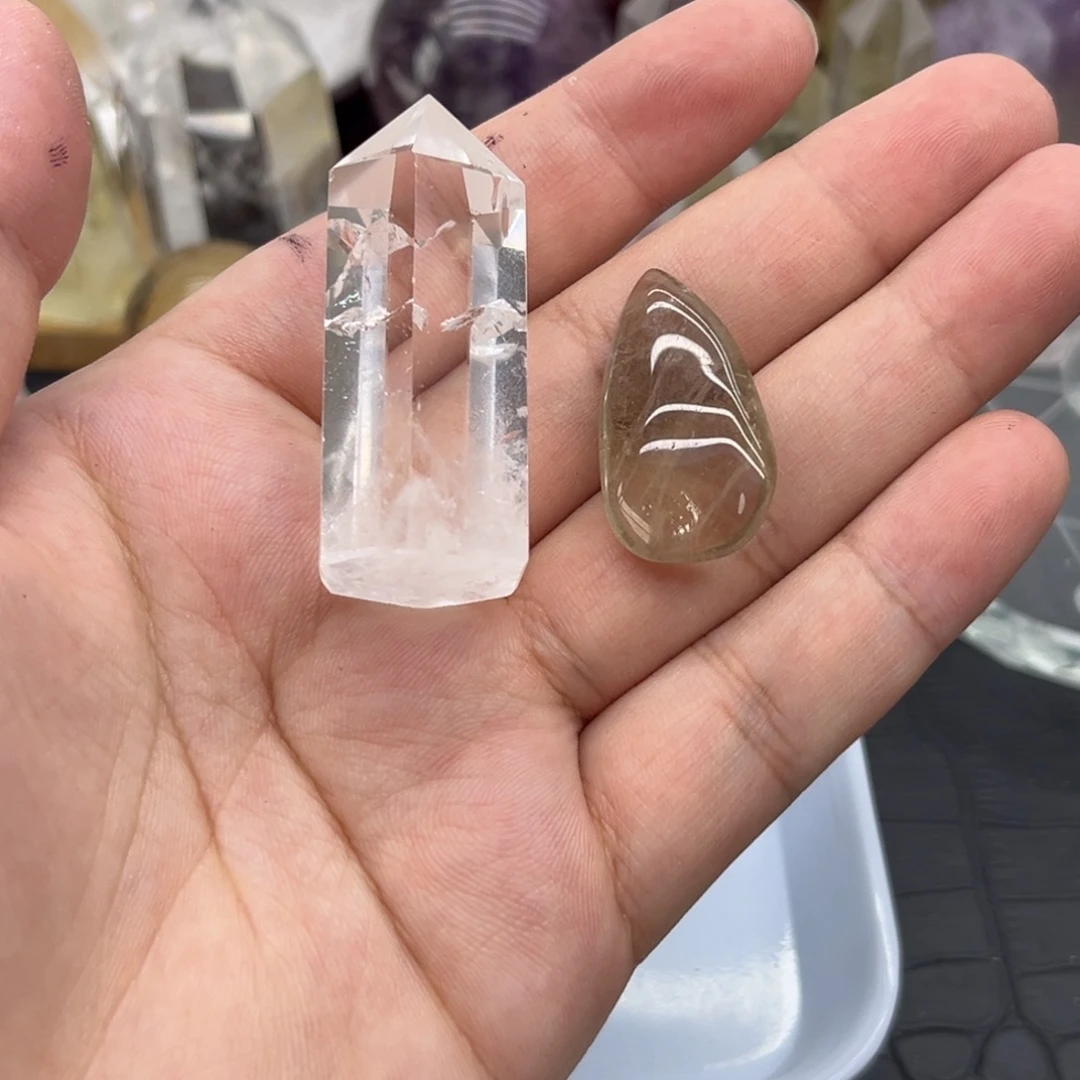 用***5水晶珠宝半成品未镶嵌82