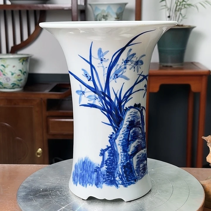 红***店青花陶瓷盆8888888