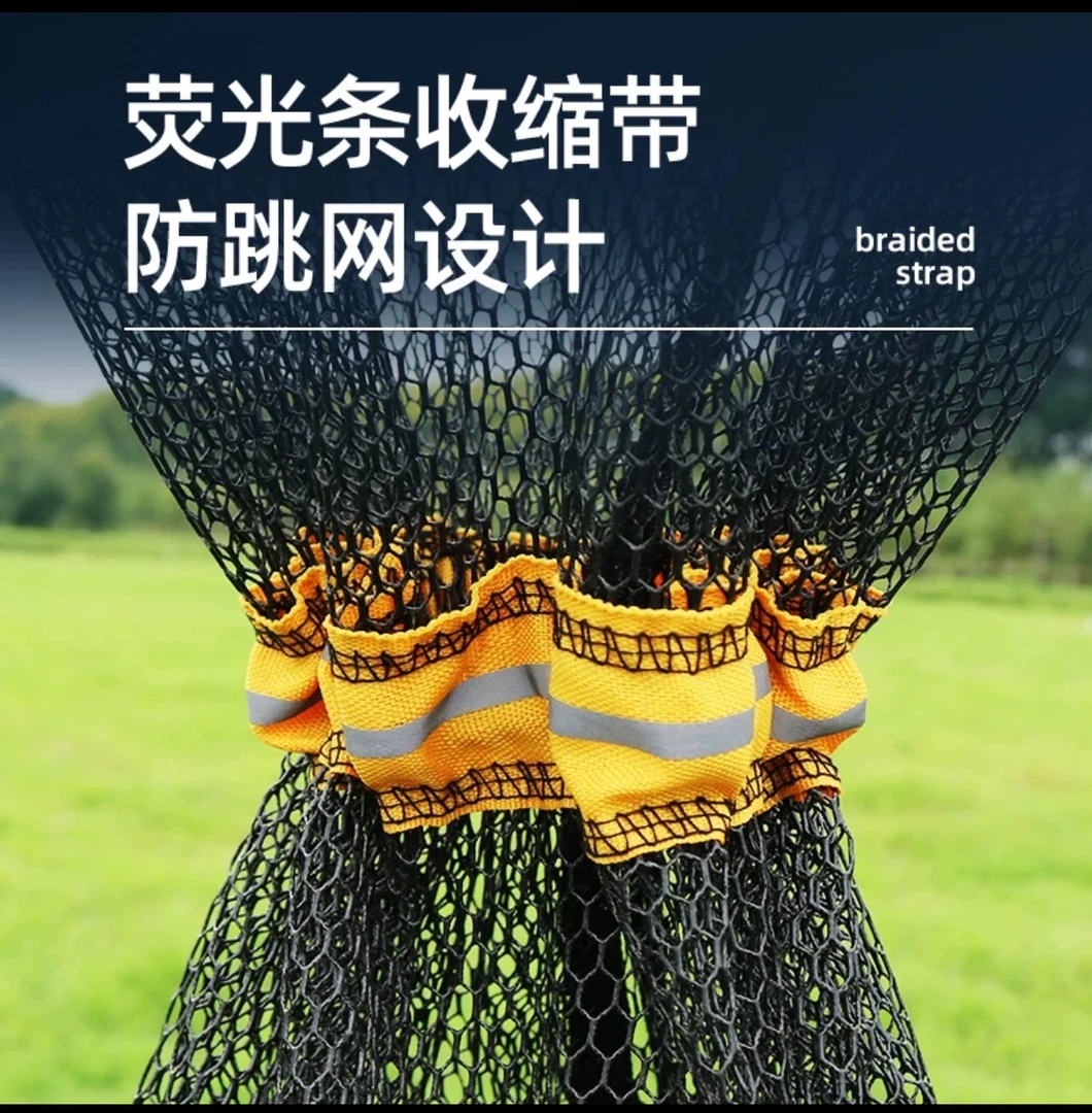 【鸿运户外专属】鱼护黑坑专用钓鱼网兜涂胶速干防挂新款加厚鱼护