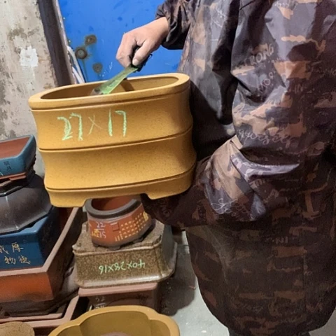 花盆紫砂手工制作