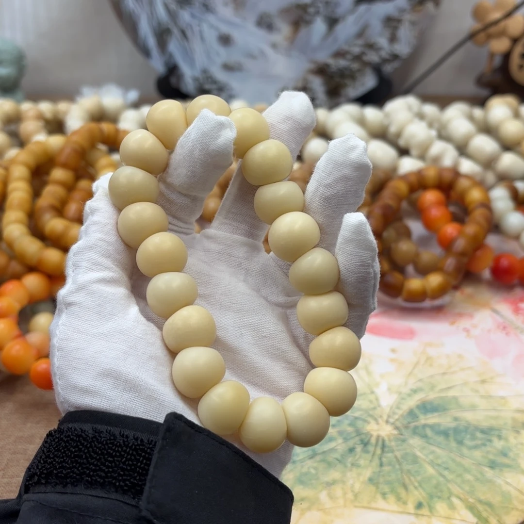 菩提根/象牙果吊坠17干磨瑕疵落地果129