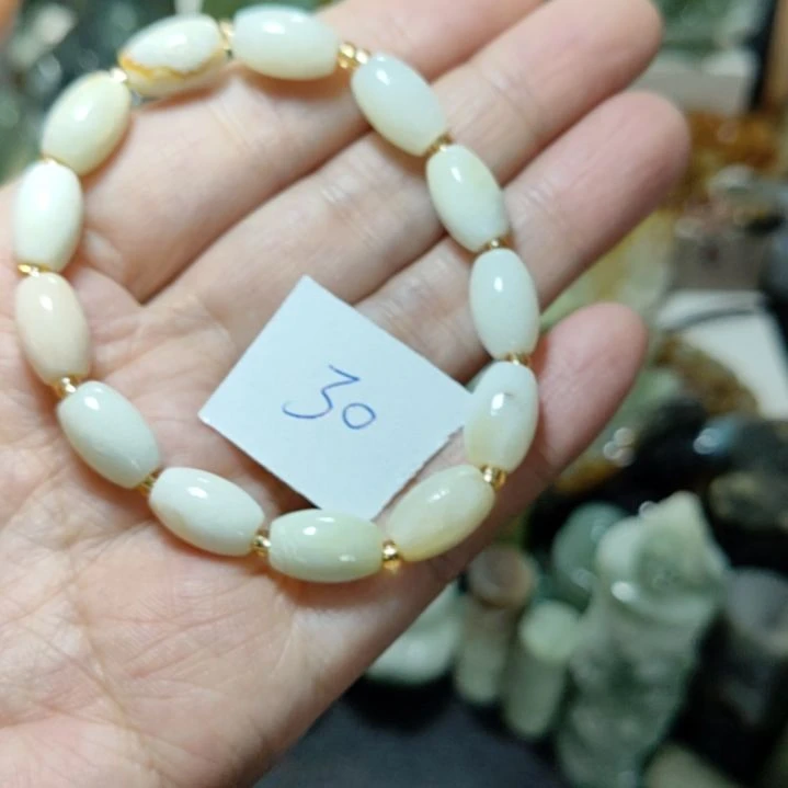 岫玉未镶嵌手串款式