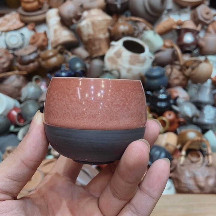 柴烧老岩泥高端茶器
