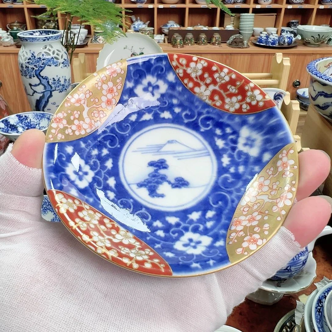 柴窑茶具茶杯茶壶小盘子