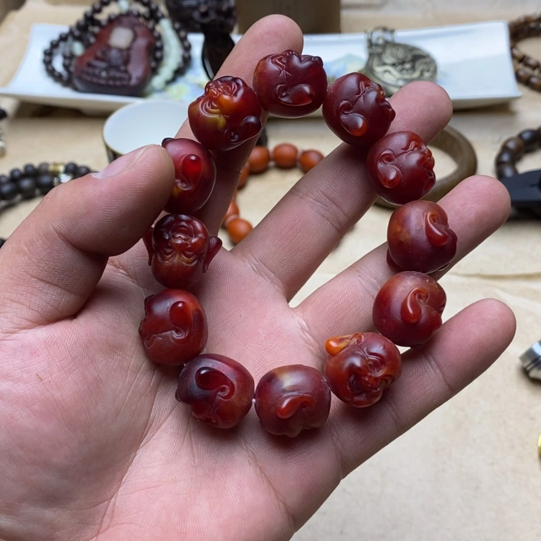 滴血莲花菩提吊坠