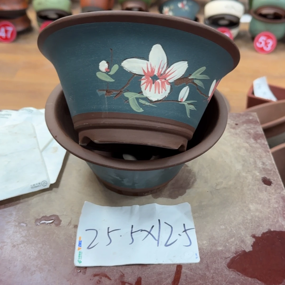 紫砂花盆破损包赔