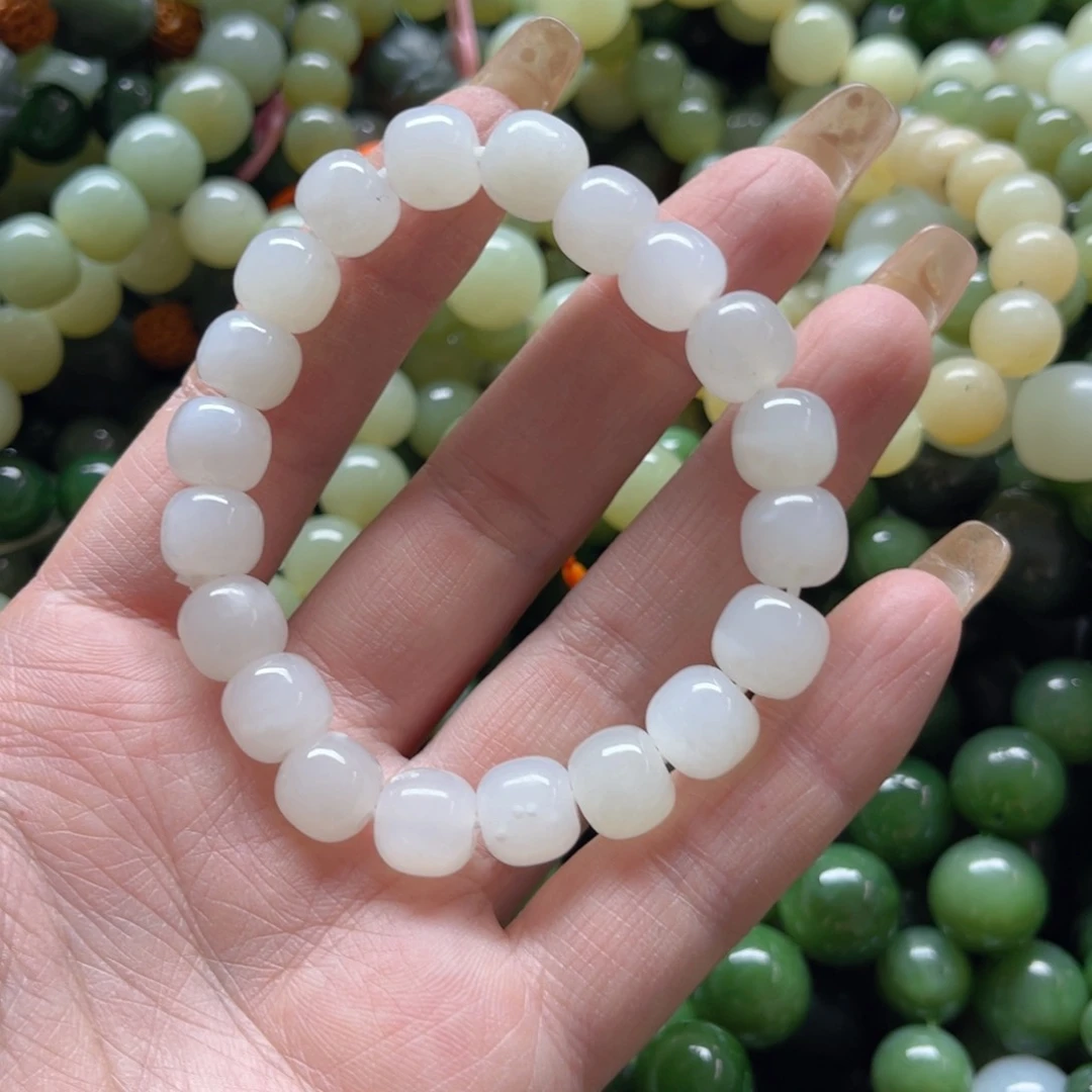 和田玉手链未镶嵌