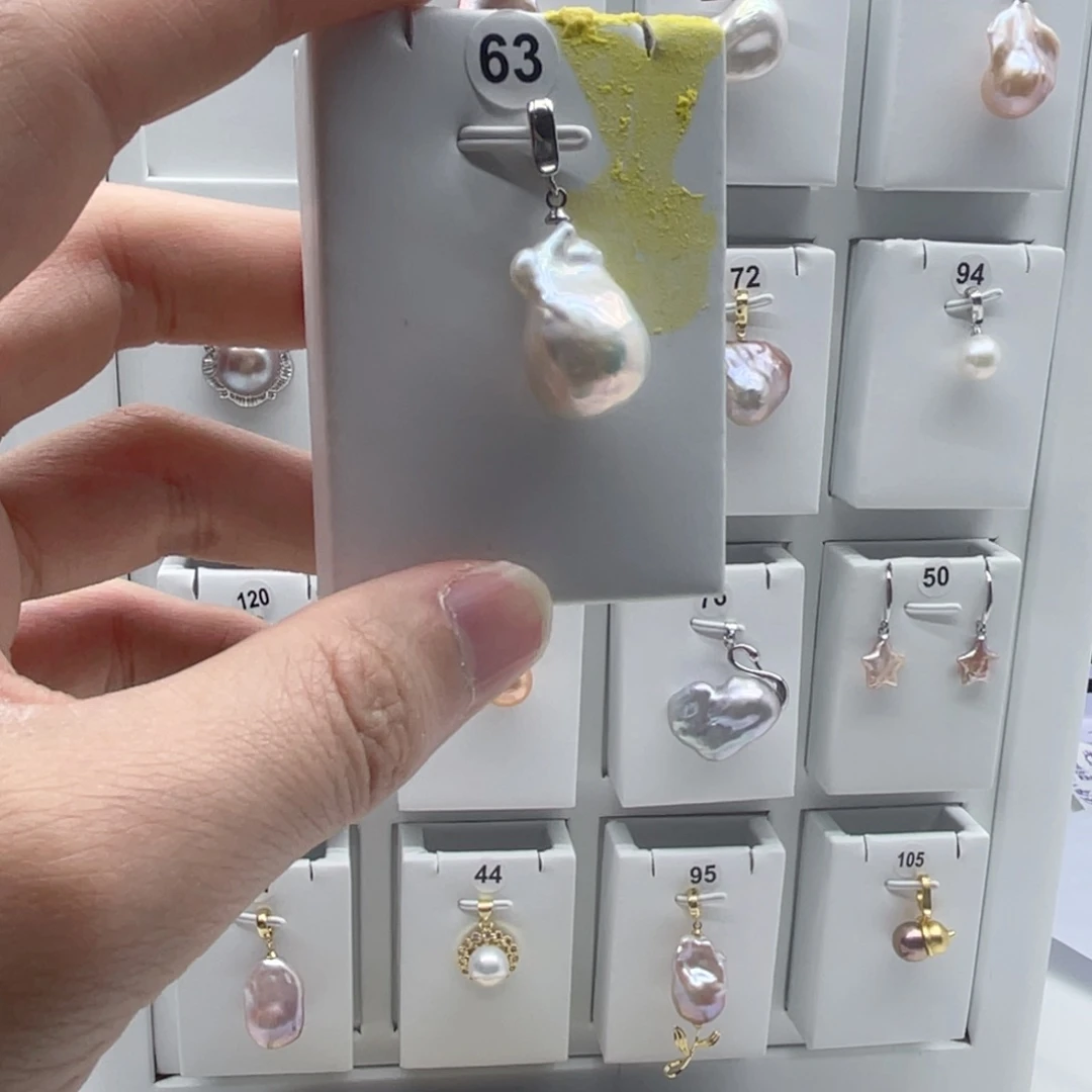 颈饰淡水珍珠合金