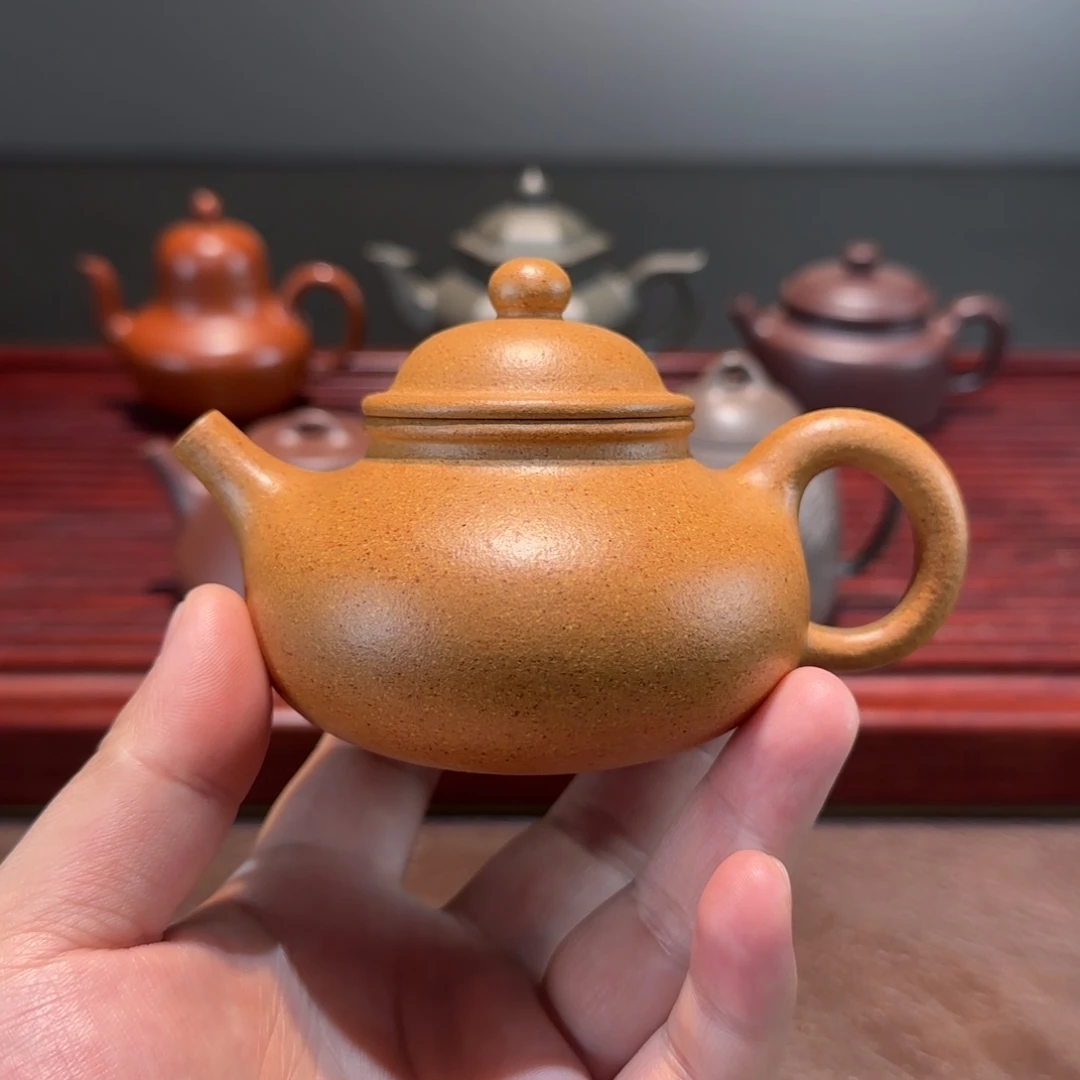 紫砂茶壶M**S黄金段容天