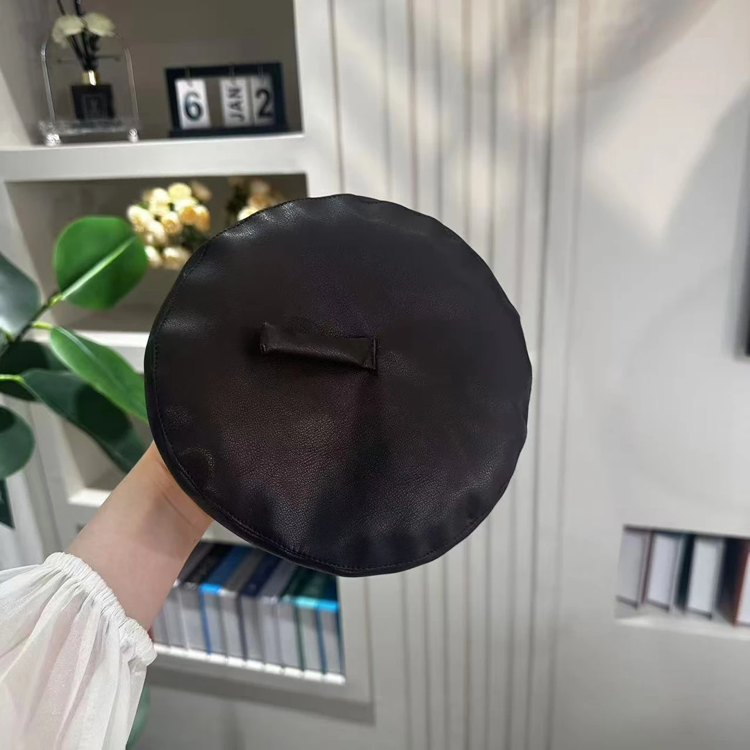 儿童2025新款咖啡色贝雷帽