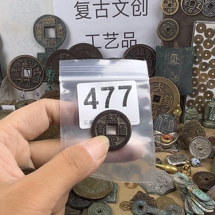 问***许铜复古文创工艺品钱币