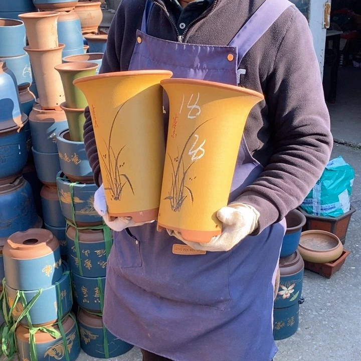 紫砂花盆紫砂艺术