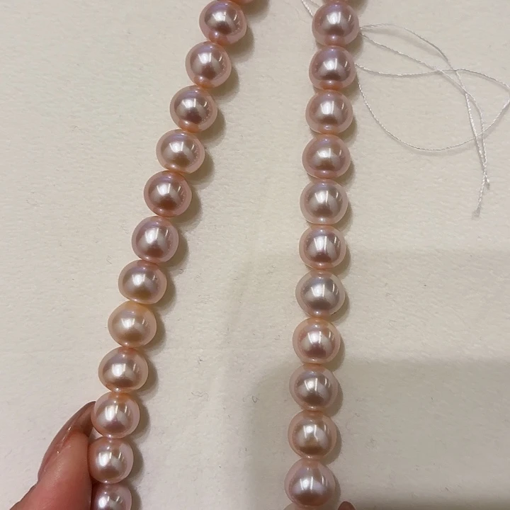 淡水珍珠颈饰银S925镶嵌