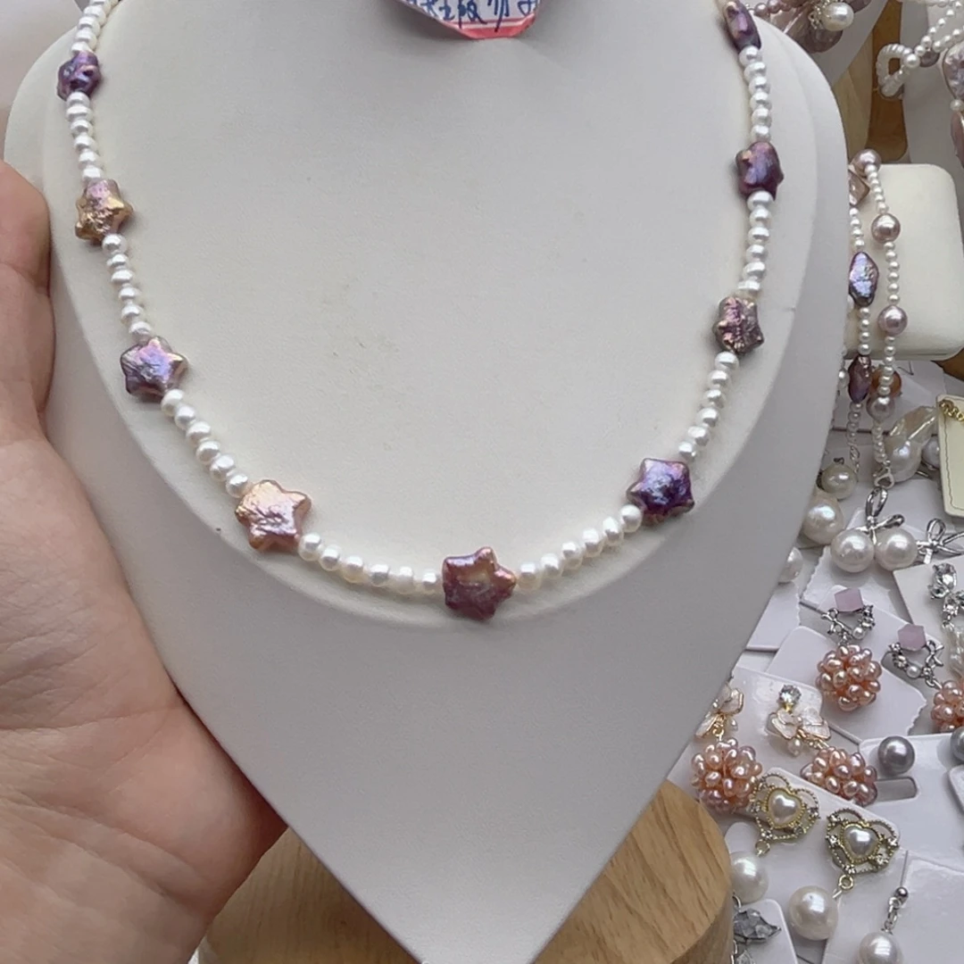 未镶嵌淡水珍珠颈饰