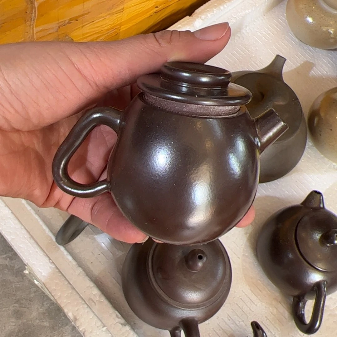贵台龙窑柴烧茶壶A05