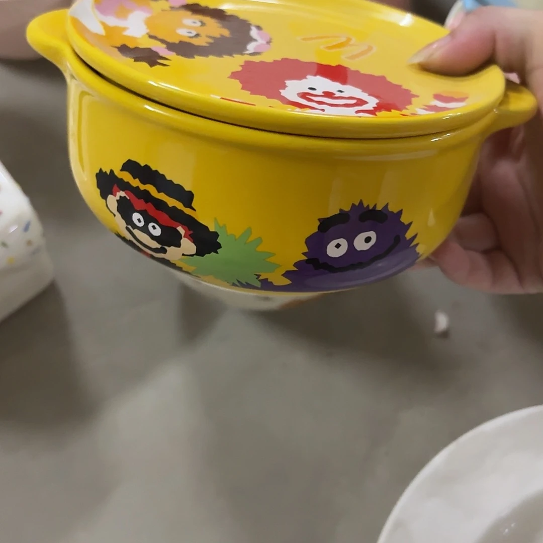 搪瓷v****凤微瑕一套黄色麦当当