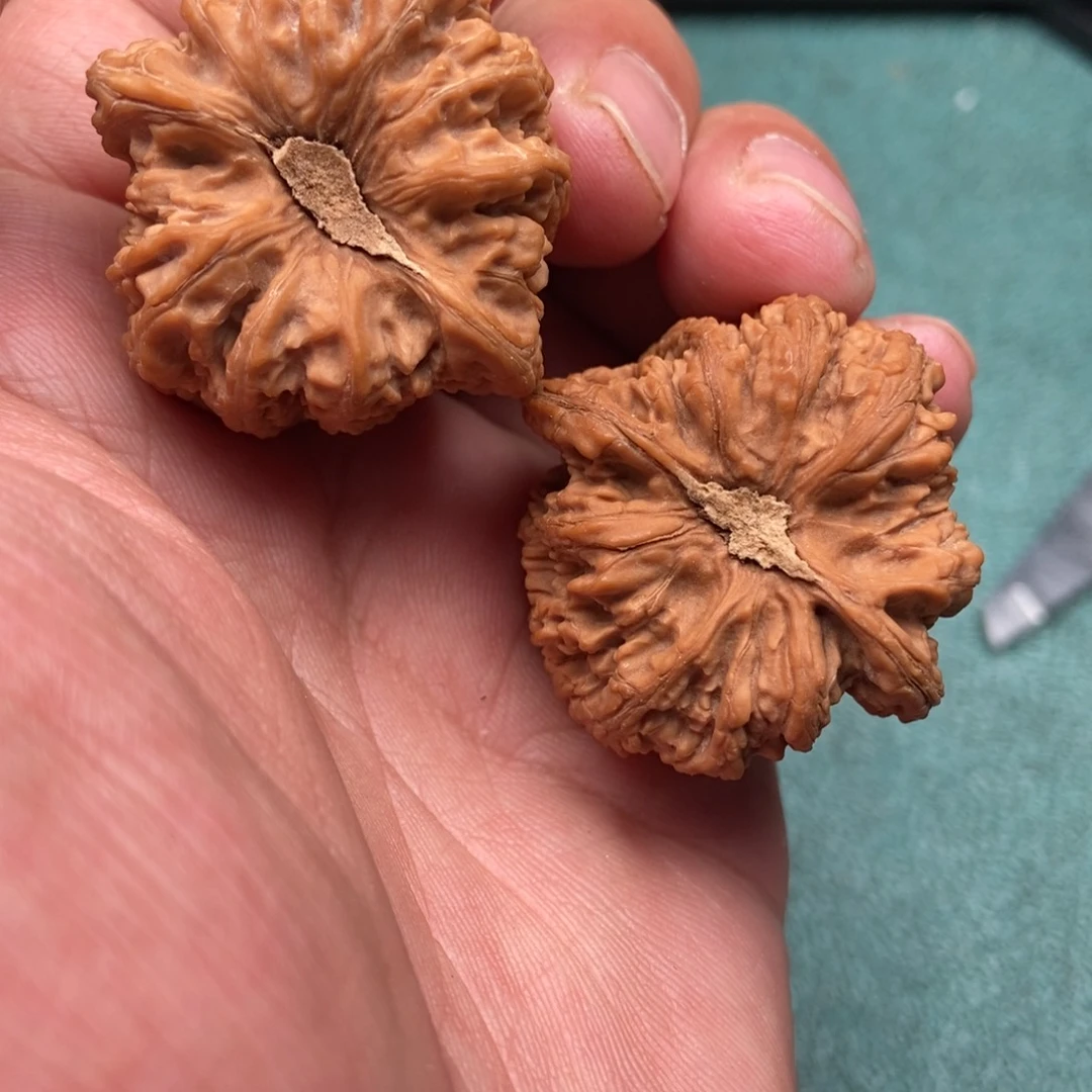 吊坠文玩核桃密纹有色差