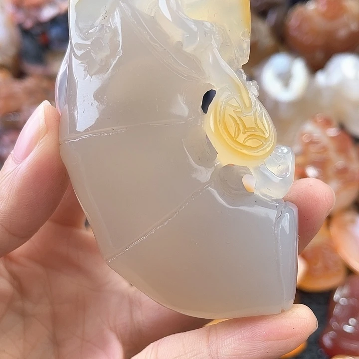 未镶嵌天然玛瑙/玉髓