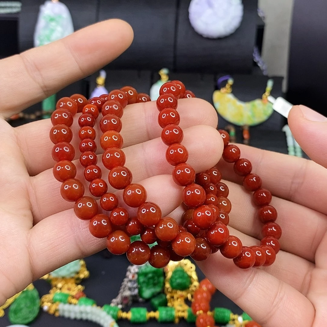 颈饰未镶嵌翡翠手链