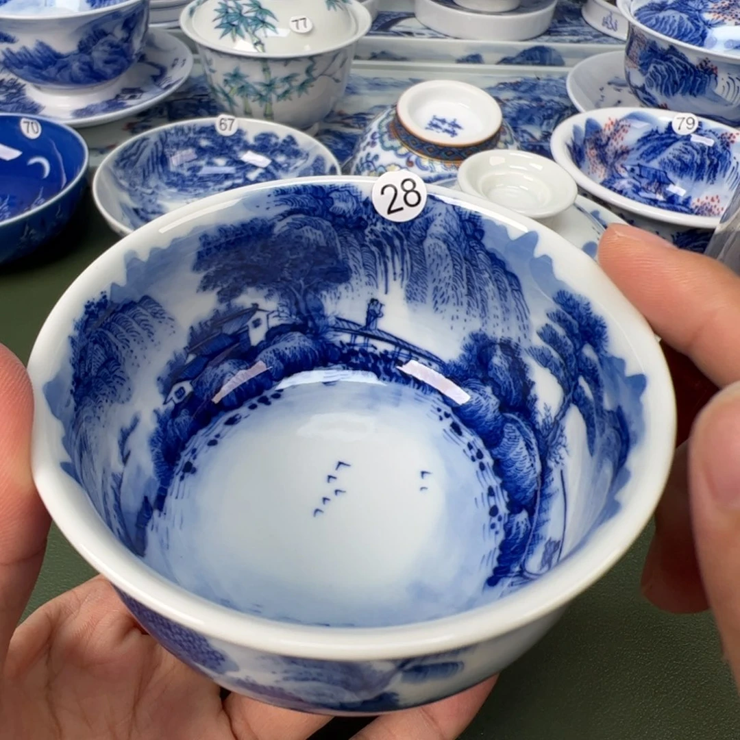 木木景德镇纯手工纯手绘茶具28