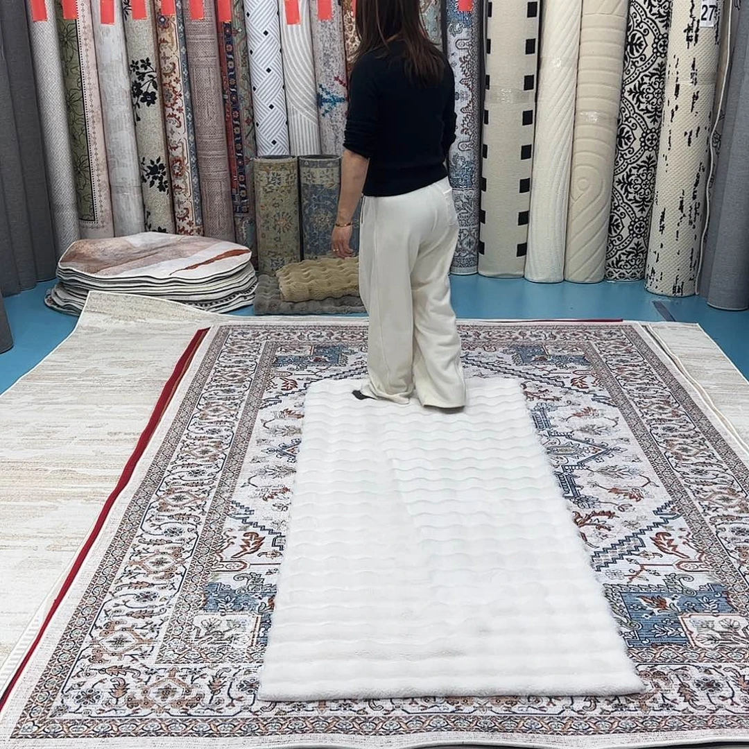 混纺80×200误差±1-3cm麂皮绒仿兔毛泡泡球特价福利