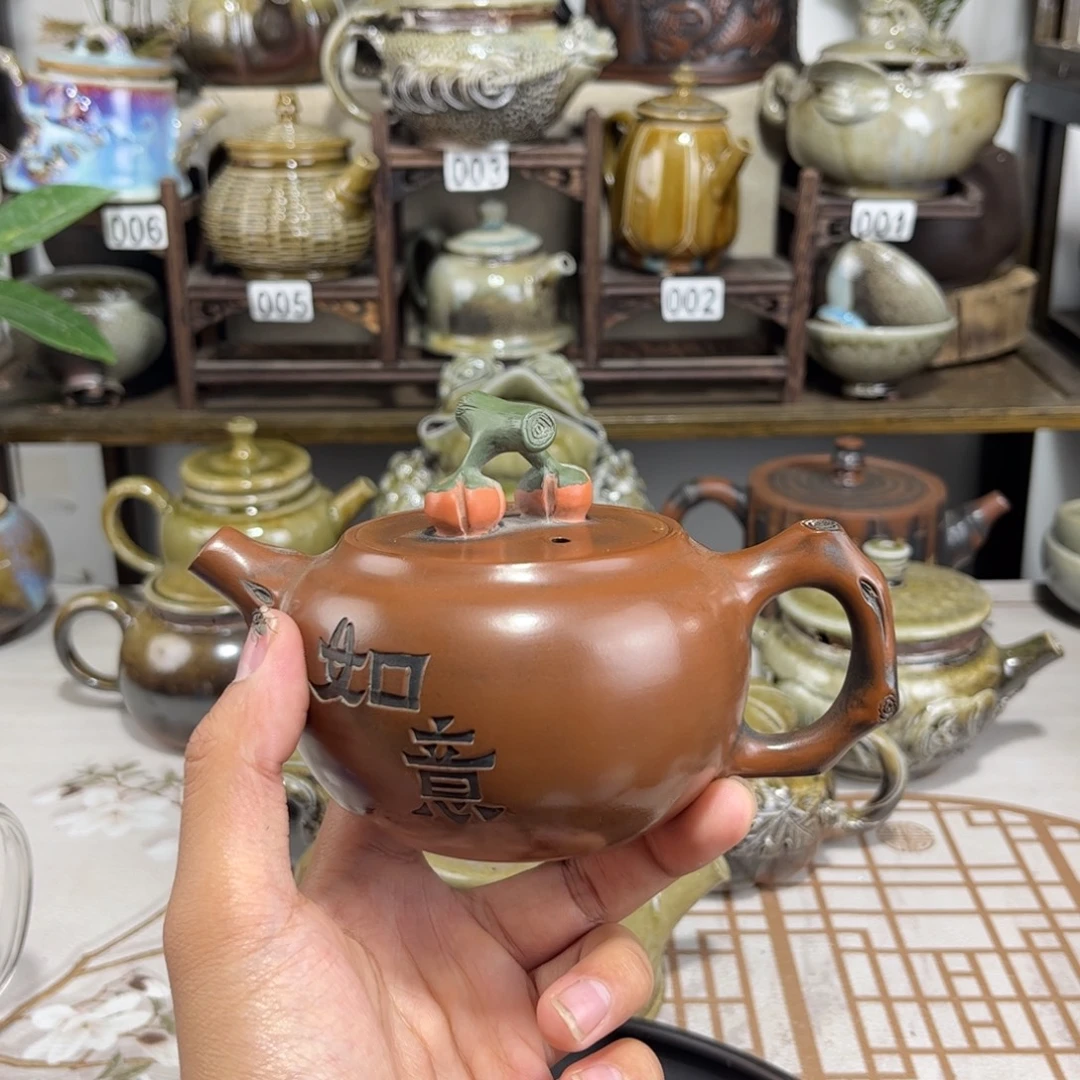 220cc建水紫陶全手工制作
