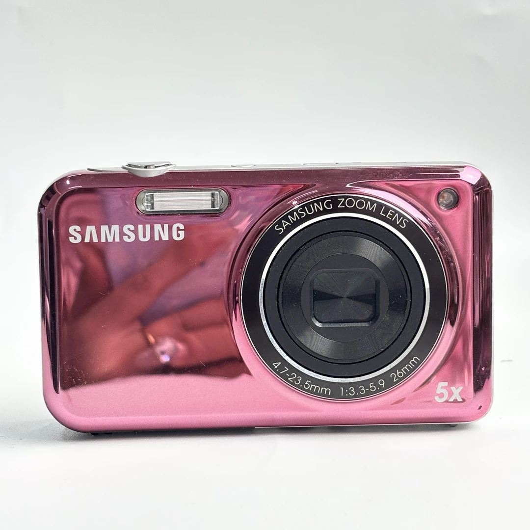 95新 Samsung/三星 pl120双面屏1420W像素5倍变焦复古ccd数码相机