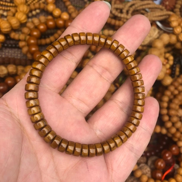（库克药片小单圈7mm）原库克文玩手串