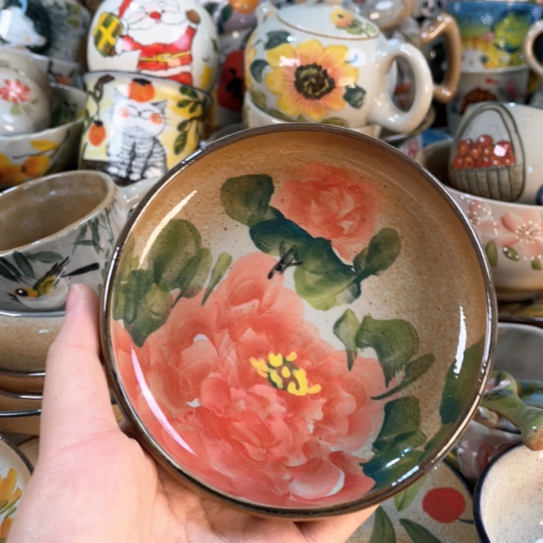 景德镇手工手绘杯