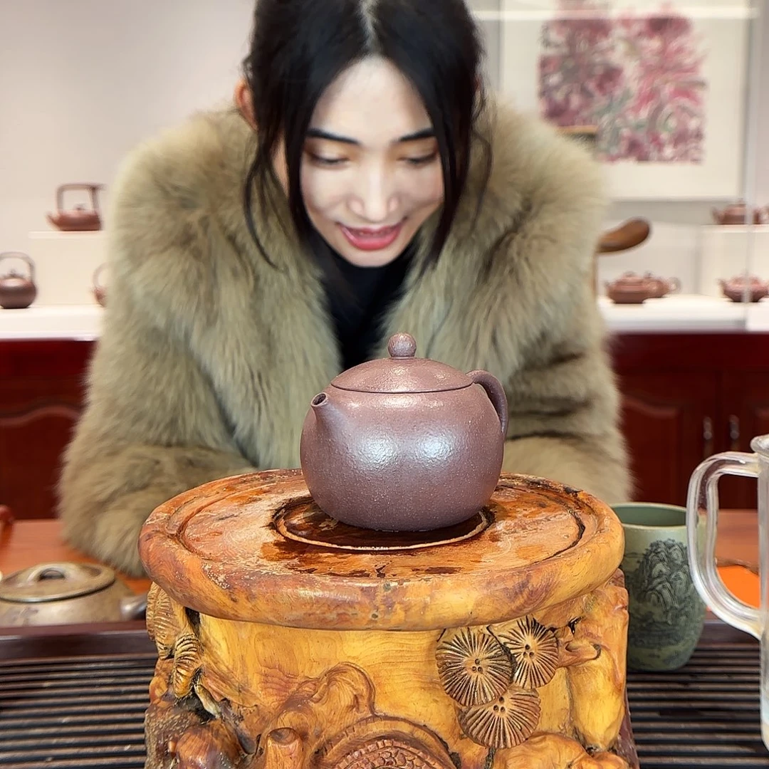 紫砂茶壶原矿紫砂泥料