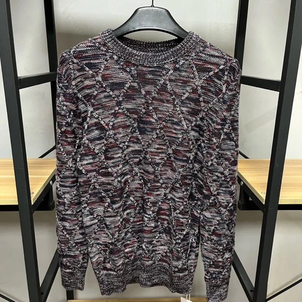 MY1016男士针织羊毛衫长袖毛衣