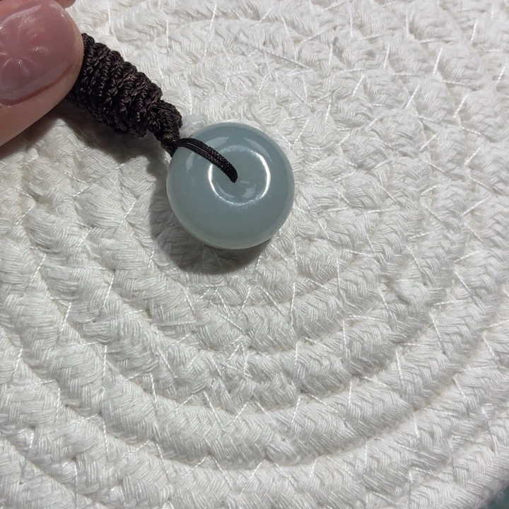 翡翠未镶嵌颈饰翡翠天然A货平安扣