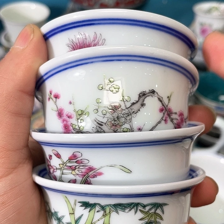 景德镇陶瓷主人杯144455