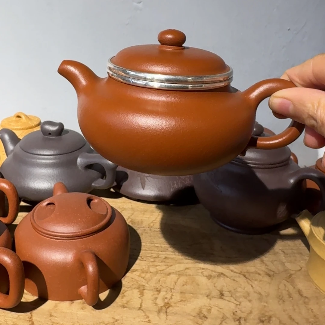 朱泥茶壶180毫升左右