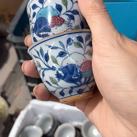 陶摆件景德镇高温陶瓷