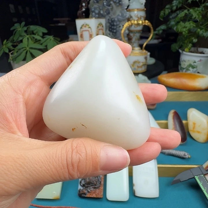 凡门玉府 精品和田玉 手把件