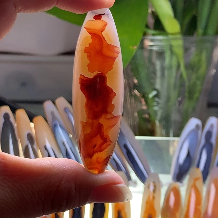 合金玛瑙/玉髓珠宝半成品26