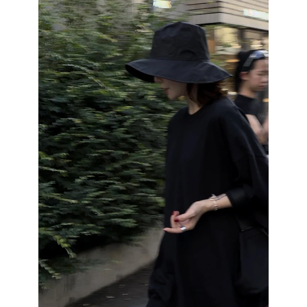 【松露黑牛】高腰直筒牛仔裤女新款灰黑洋气显瘦长裤 Z6003